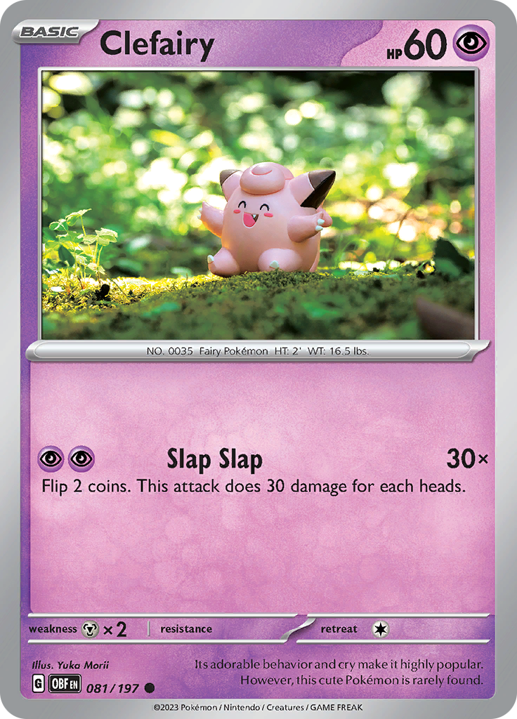 Clefairy (081/197) [Scarlet & Violet: Obsidian Flames] | Cracking-Singles