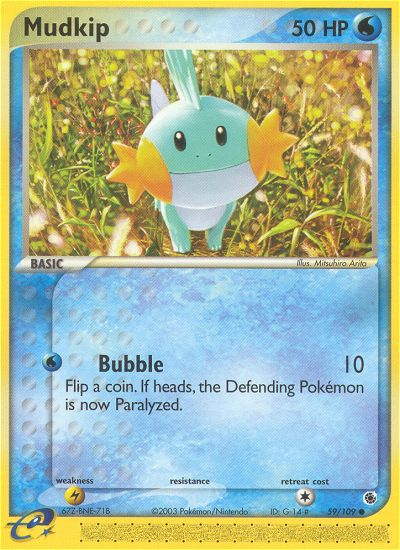 Mudkip (59/109) [EX: Ruby & Sapphire] | Cracking-Singles