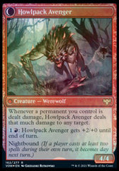 Ill-Tempered Loner // Howlpack Avenger [Innistrad: Crimson Vow Prerelease Promos] | Cracking-Singles