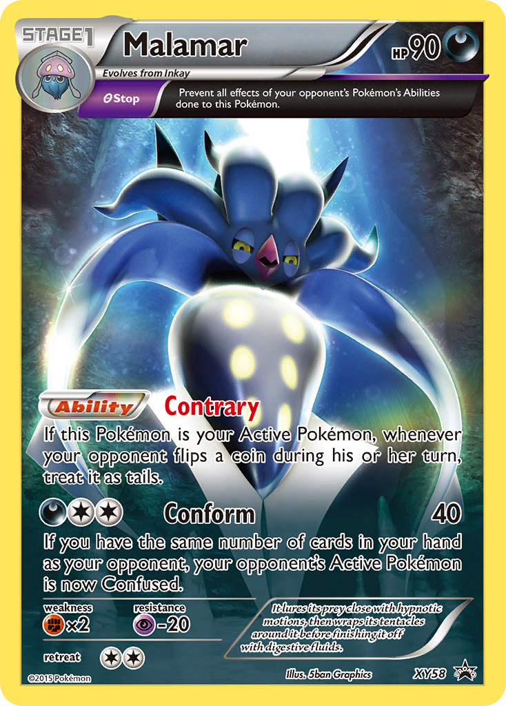 Malamar (XY58) [XY: Black Star Promos] | Cracking-Singles