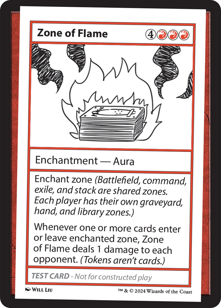 Zone of Flame [Mystery Booster 2 Playtest Cards] | Cracking-Singles