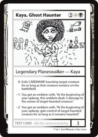 Kaya, Ghost Haunter (2021 Edition) [Mystery Booster Playtest Cards] | Cracking-Singles