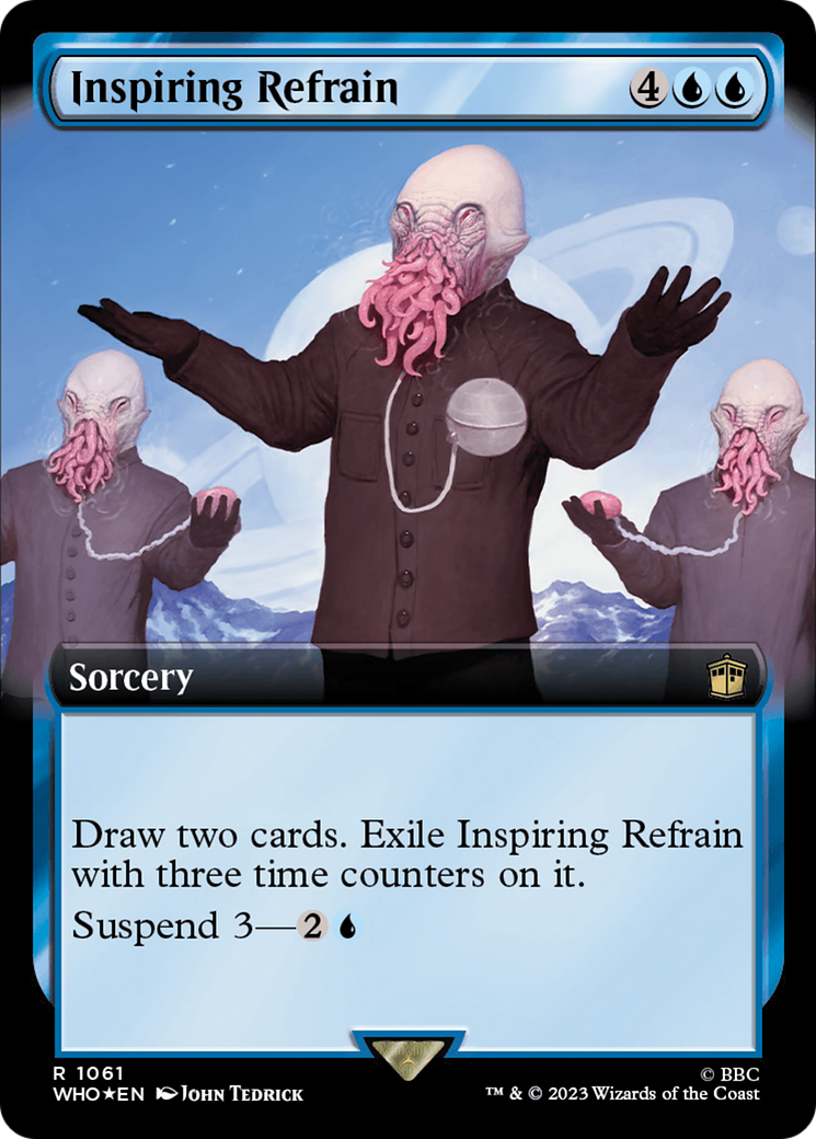 Inspiring Refrain (Extended Art) (Surge Foil) [Doctor Who] | Cracking-Singles