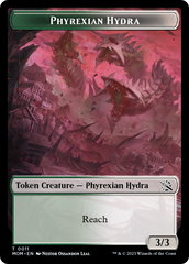 Elemental (2) // Phyrexian Hydra (11) Double-Sided Token [March of the Machine Tokens] | Cracking-Singles