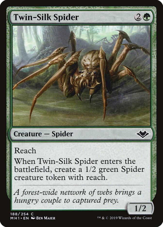 Twin-Silk Spider [Modern Horizons] | Cracking-Singles