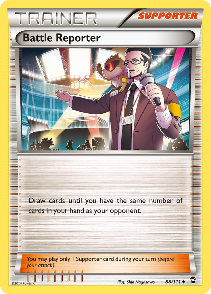 Battle Reporter (88/111) [XY: Furious Fists] | Cracking-Singles