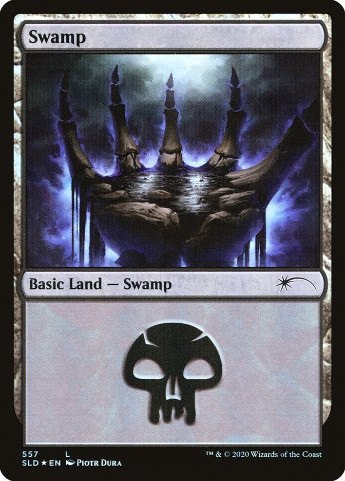 Swamp (Discarding) (557) [Secret Lair Drop Promos] | Cracking-Singles