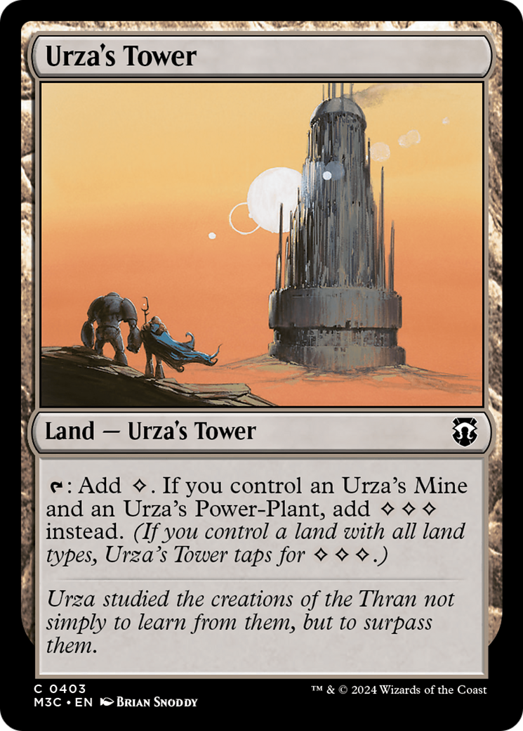 Urza's Tower (Ripple Foil) [Modern Horizons 3 Commander] | Cracking-Singles