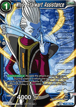 Whis, Stalwart Assistance (Unison Warrior Series Boost Tournament Pack Vol. 7 - Winner) (P-368) [Tournament Promotion Cards] | Cracking-Singles