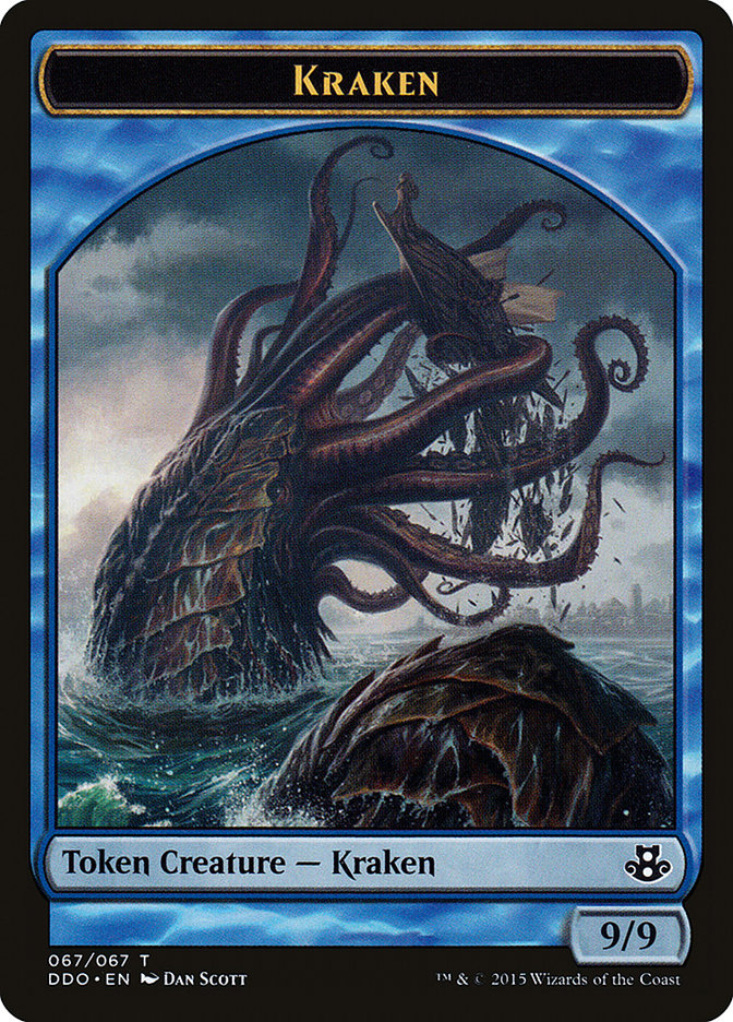 Kraken Token [Duel Decks: Elspeth vs. Kiora] | Cracking-Singles