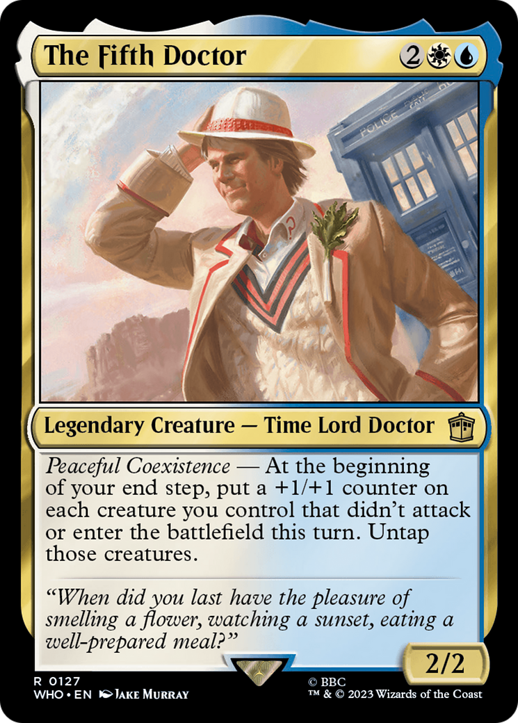 The Fifth Doctor [Doctor Who] | Cracking-Singles