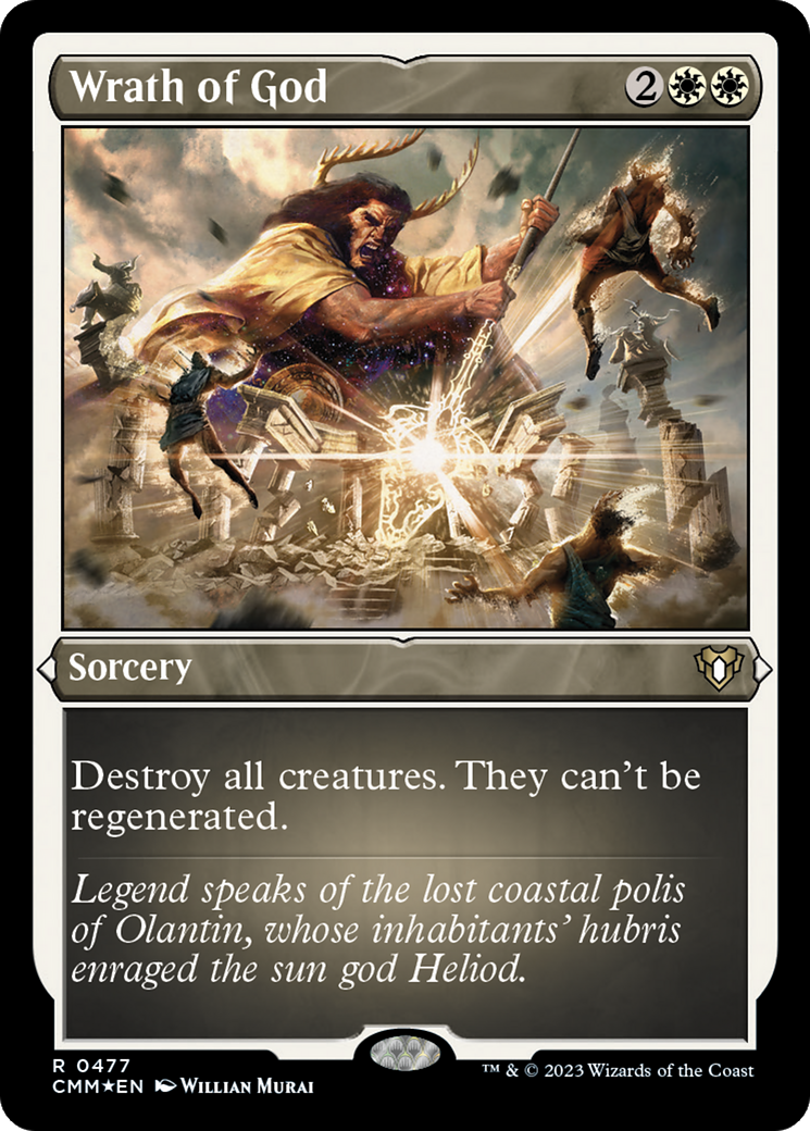 Wrath of God (Foil Etched) [Commander Masters] | Cracking-Singles