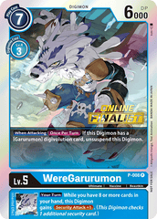 WereGarurumon [P-008] (Online Regional - Finalist) [Promotional Cards] | Cracking-Singles