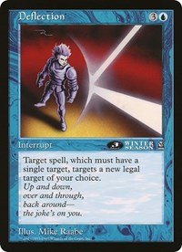 Deflection (Oversized) [Oversize Cards] | Cracking-Singles