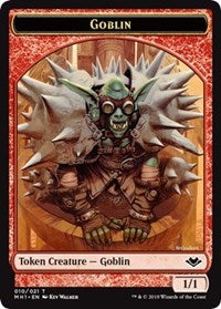 Goblin (010) // Construct (017) Double-Sided Token [Modern Horizons Tokens] | Cracking-Singles