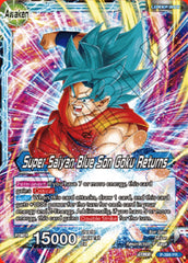 Son Goku // Super Saiyan Blue Son Goku Returns (P-399) [Promotion Cards] | Cracking-Singles