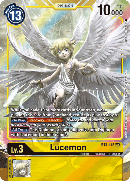 Lucemon [BT4-115] (Alternate Art) [Great Legend] | Cracking-Singles