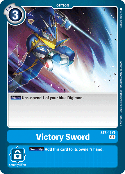 Victory Sword [ST8-11] [Starter Deck: Ulforce Veedramon] | Cracking-Singles