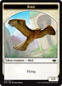 Bird (003) // Squirrel (015) Double-Sided Token [Modern Horizons Tokens] | Cracking-Singles