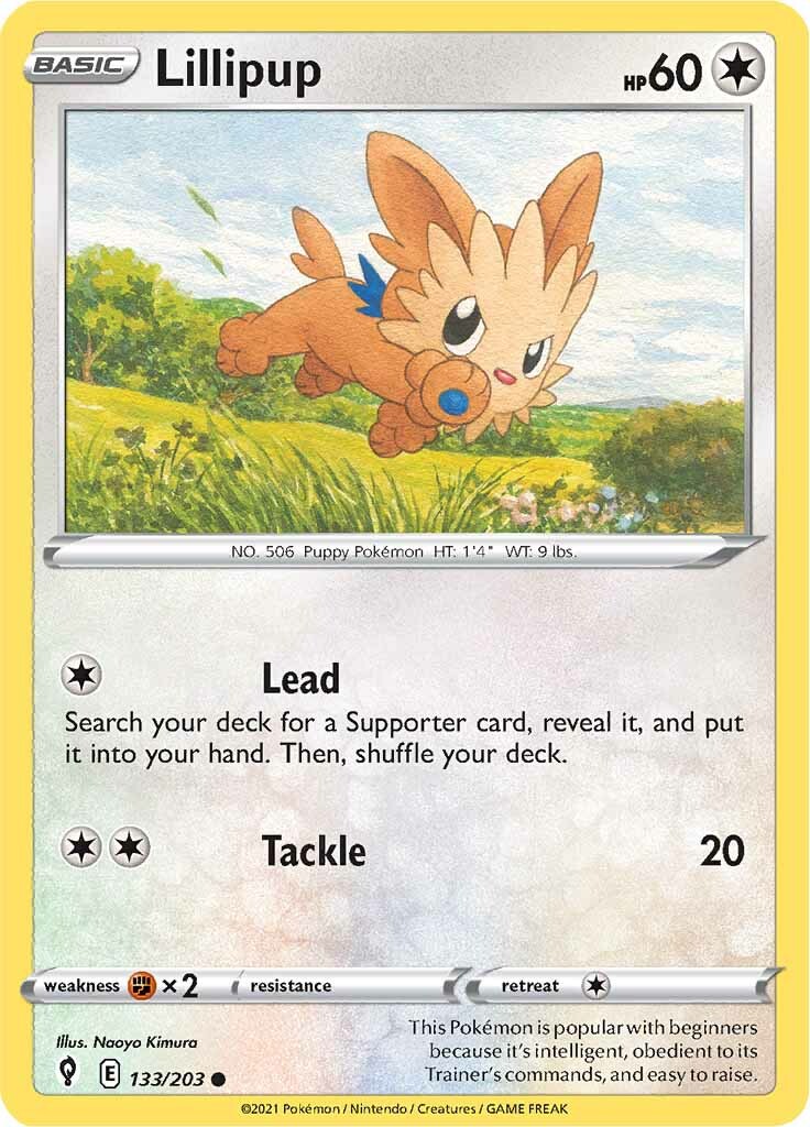 Lillipup (133/203) [Sword & Shield: Evolving Skies] | Cracking-Singles