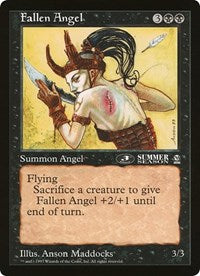 Fallen Angel (Oversized) [Oversize Cards] | Cracking-Singles