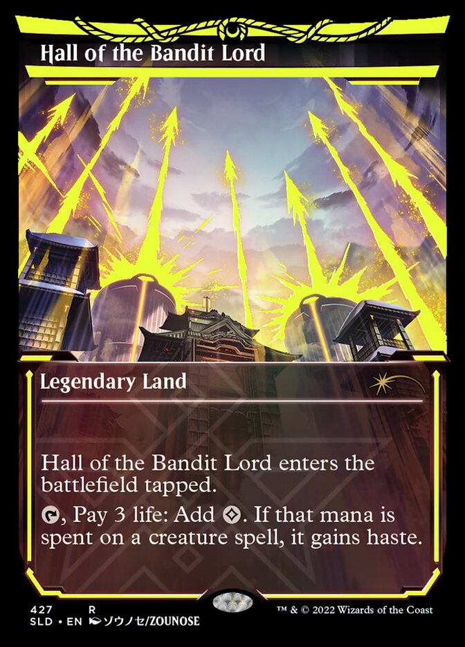 Hall of the Bandit Lord (Neon Ink Yellow) [Secret Lair Drop Series] | Cracking-Singles