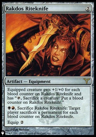 Rakdos Riteknife [The List] | Cracking-Singles