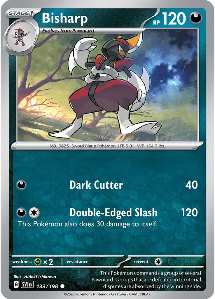 Bisharp (133/198) [Scarlet & Violet: Base Set] | Cracking-Singles