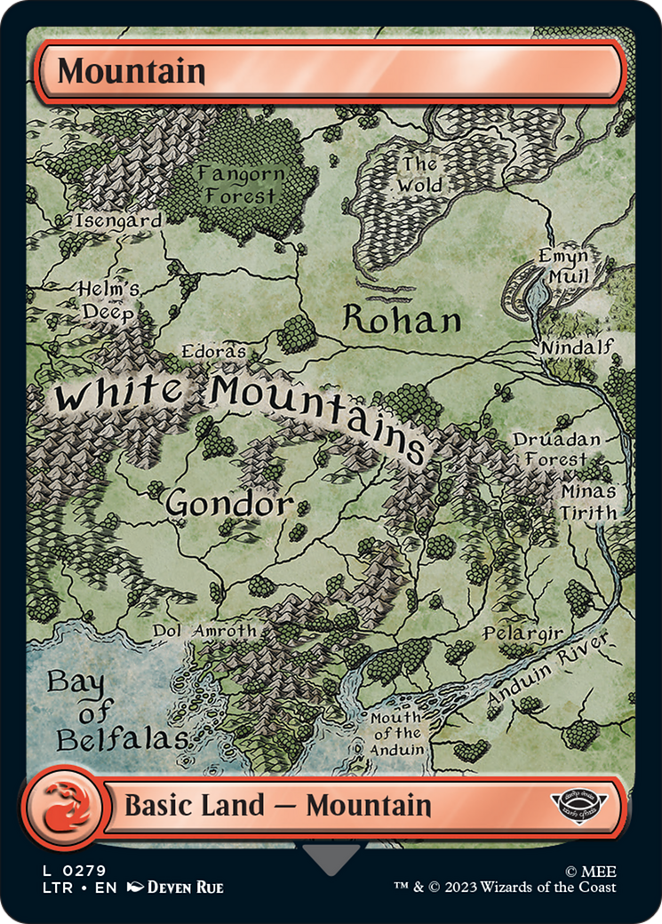 Mountain (279) [The Lord of the Rings: Tales of Middle-Earth] | Cracking-Singles