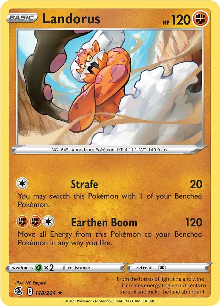 Landorus (148/264) [Sword & Shield: Fusion Strike] | Cracking-Singles