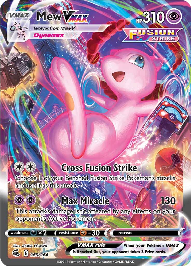 Mew VMAX (269/264) [Sword & Shield: Fusion Strike] | Cracking-Singles