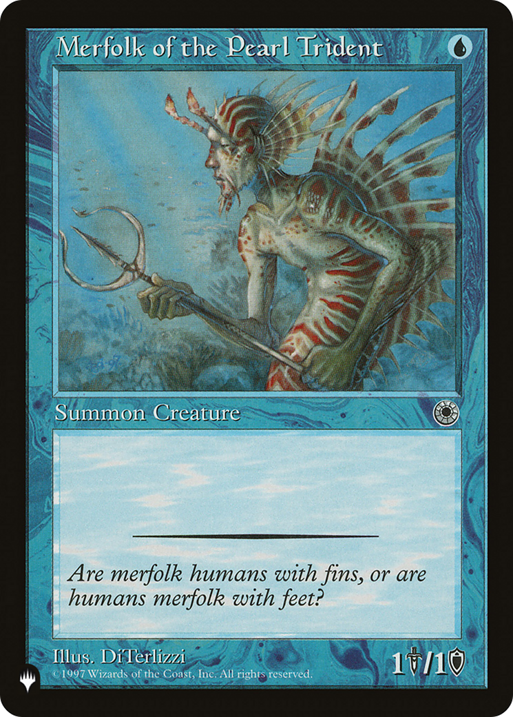 Merfolk of the Pearl Trident [The List] | Cracking-Singles