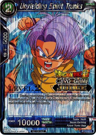 Unyielding Spirit Trunks (Level 2) (BT2-044) [Judge Promotion Cards] | Cracking-Singles