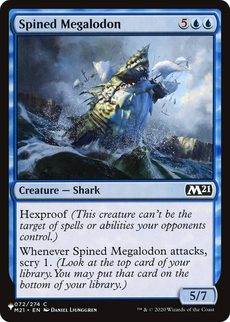 Spined Megalodon [The List] | Cracking-Singles