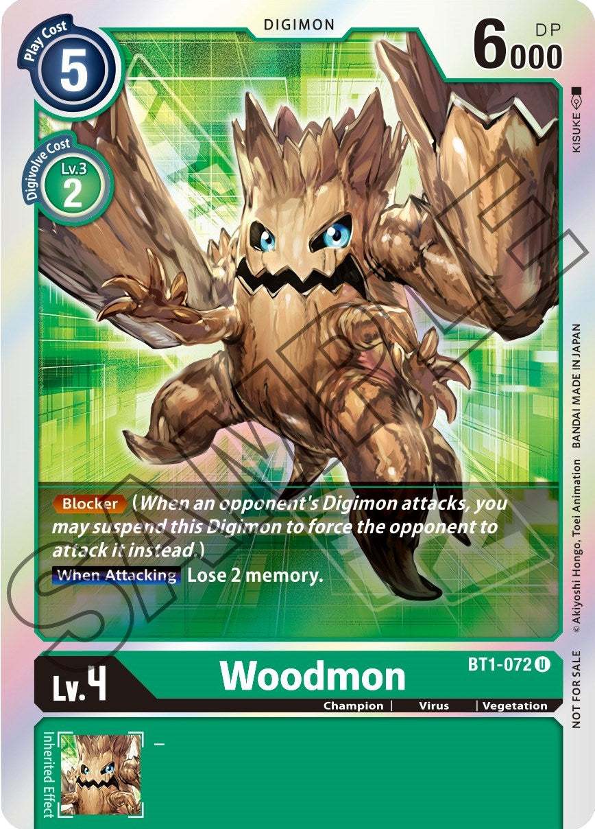 Woodmon [BT1-072] (Event Pack 1) [Release Special Booster Promos] | Cracking-Singles