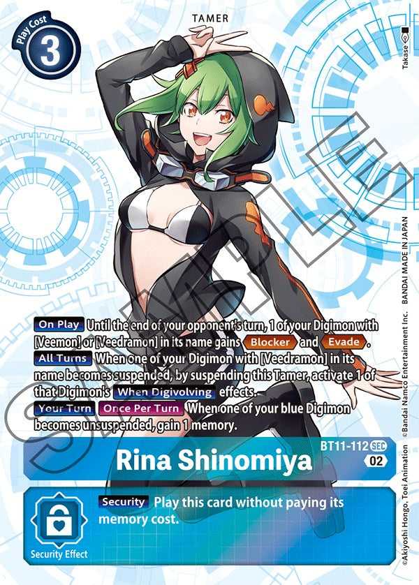 Rina Shinomiya [BT11-112] [Dimensional Phase] | Cracking-Singles