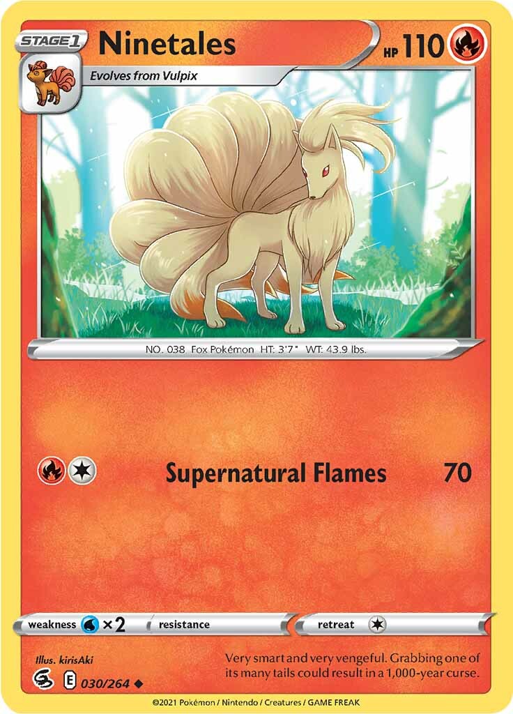 Ninetales (030/264) [Sword & Shield: Fusion Strike] | Cracking-Singles