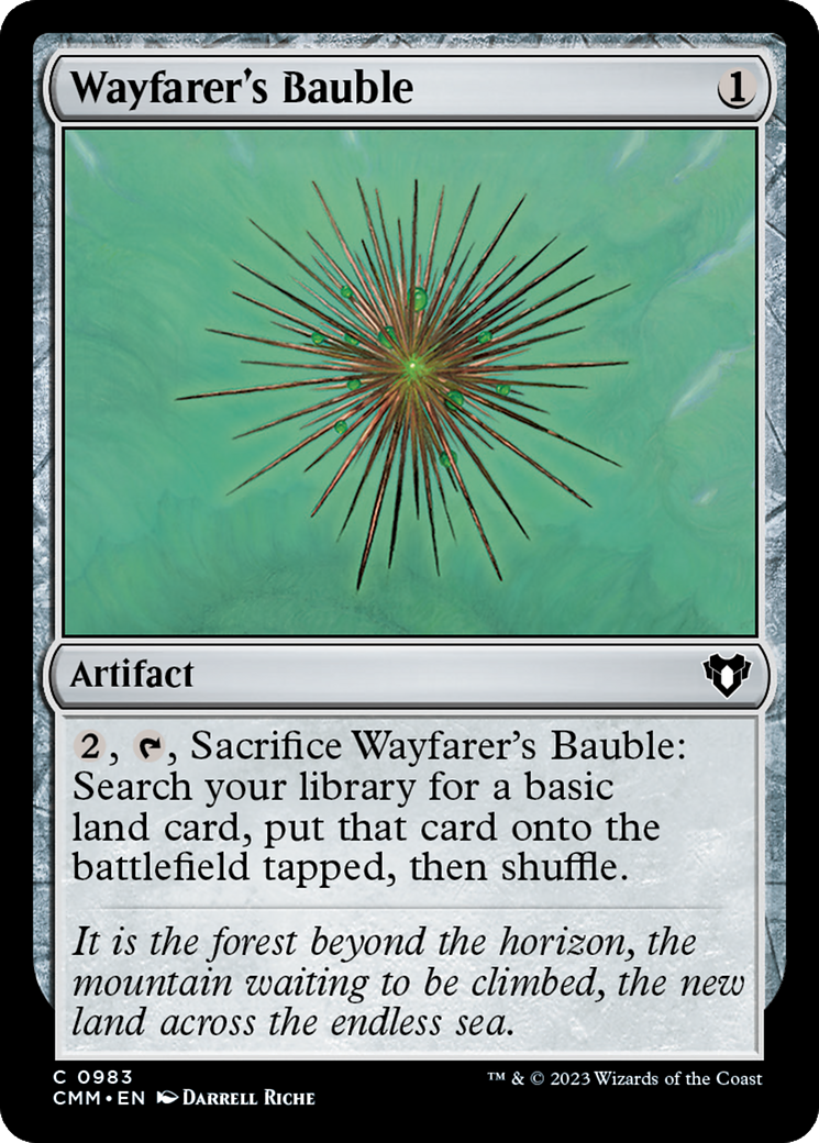 Wayfarer's Bauble [Commander Masters] | Cracking-Singles