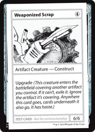 Weaponized Scrap (2021 Edition) [Mystery Booster Playtest Cards] | Cracking-Singles