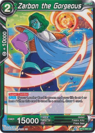 Zarbon the Gorgeous (BT10-085) [Rise of the Unison Warrior 2nd Edition] | Cracking-Singles