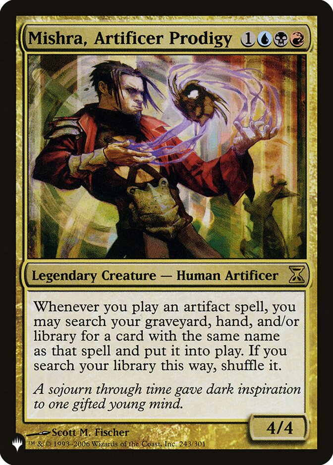 Mishra, Artificer Prodigy [The List] | Cracking-Singles