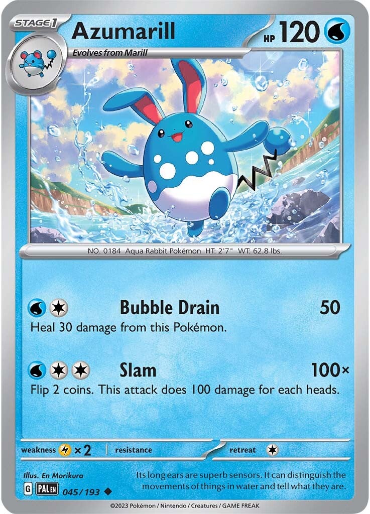 Azumarill (045/193) [Scarlet & Violet: Paldea Evolved] | Cracking-Singles