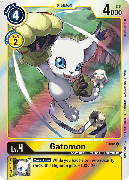 Gatomon [P-006] [Promotional Cards] | Cracking-Singles