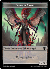 Eldrazi Angel // Copy Double-Sided Token [Modern Horizons 3 Commander Tokens] | Cracking-Singles