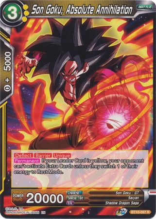 Son Goku, Absolute Annihilation (BT10-097) [Rise of the Unison Warrior 2nd Edition] | Cracking-Singles