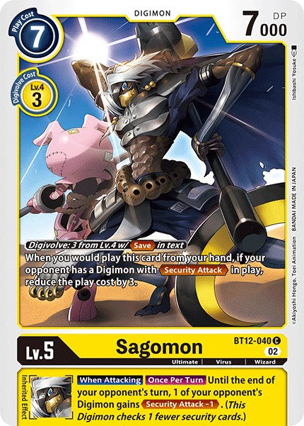 Sagomon [BT12-040] [Across Time] | Cracking-Singles