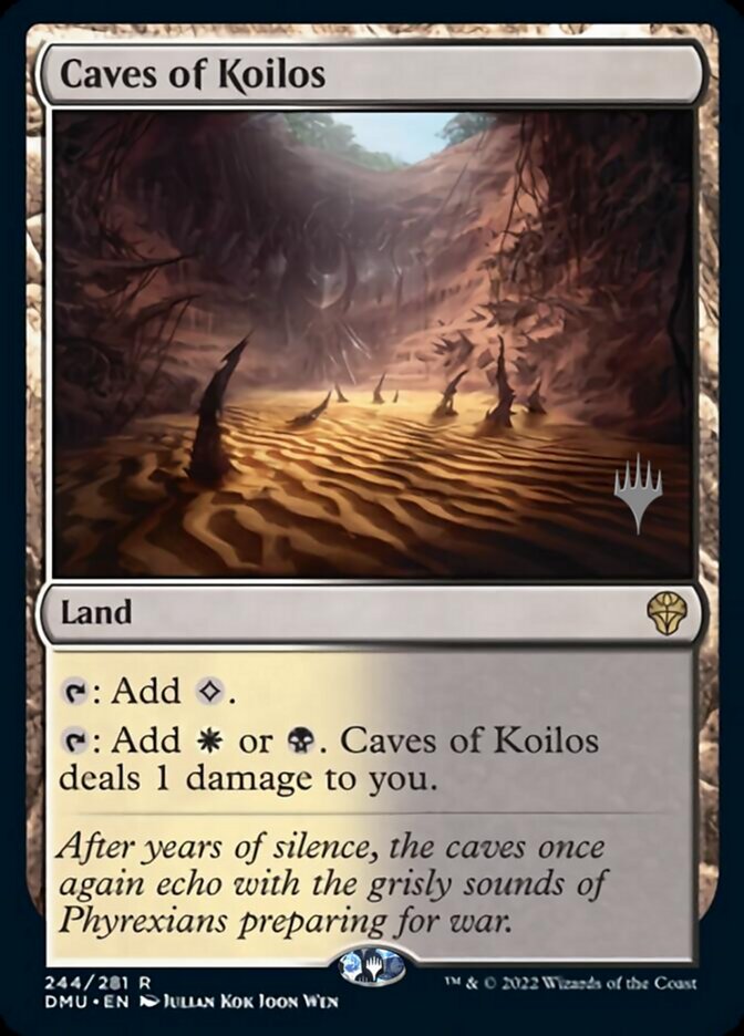 Caves of Koilos (Promo Pack) [Dominaria United Promos] | Cracking-Singles