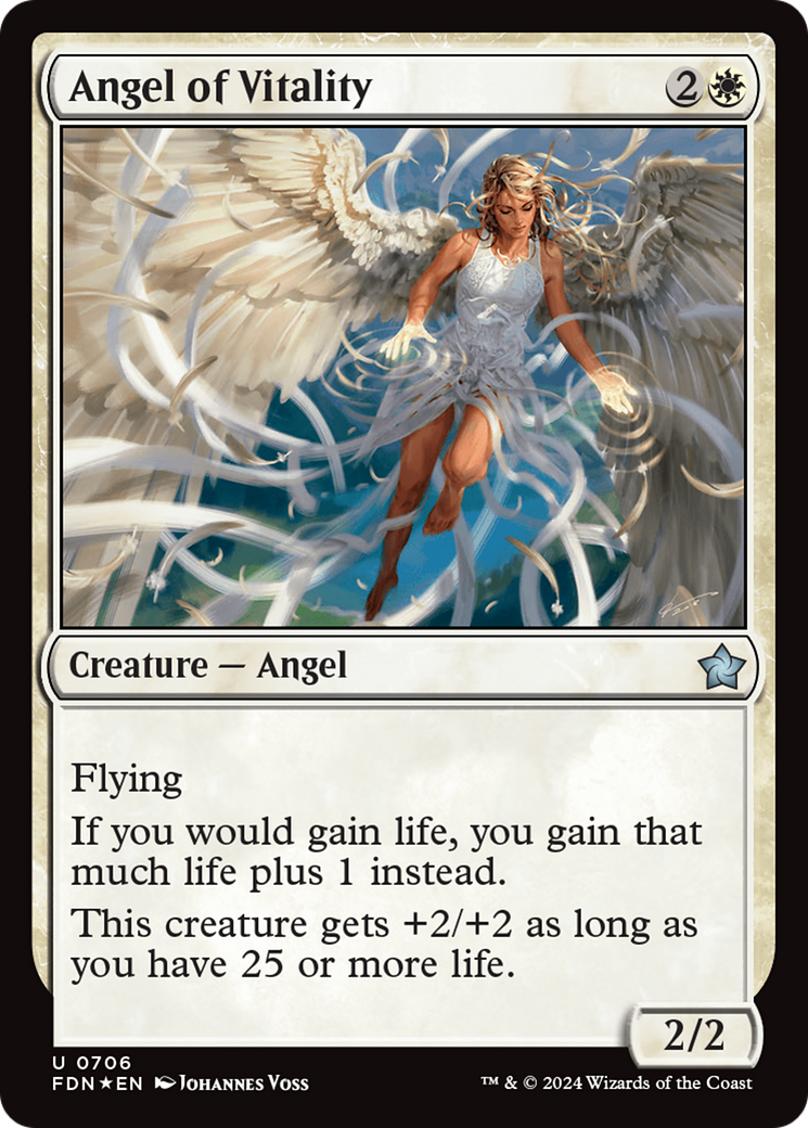 Angel of Vitality [Foundations] | Cracking-Singles