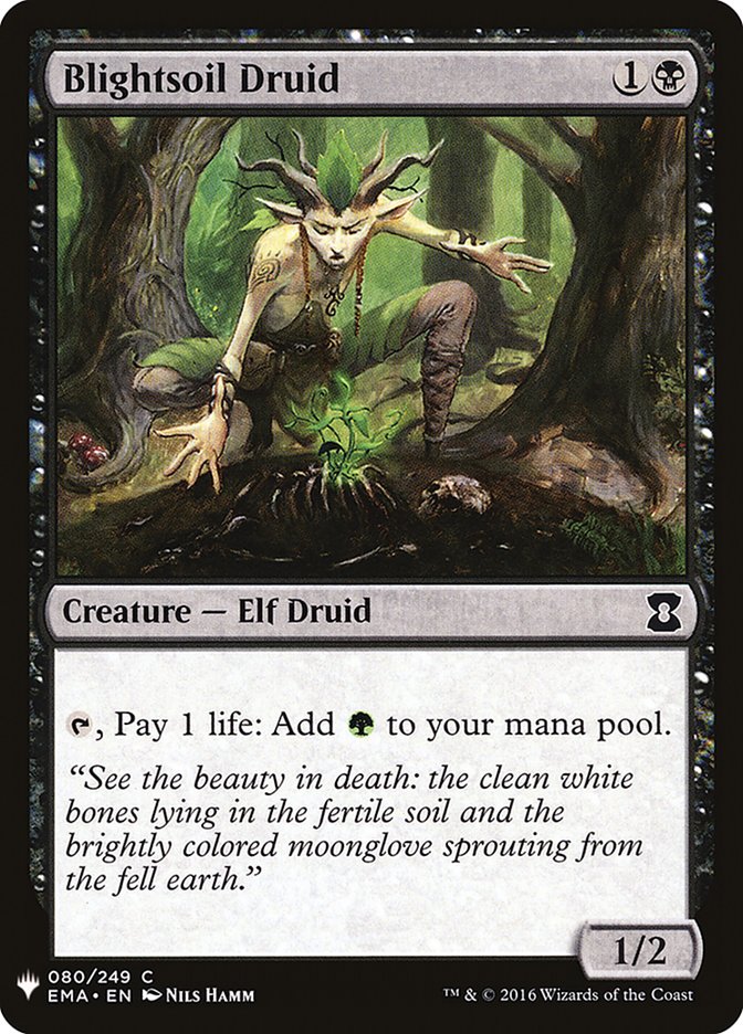 Blightsoil Druid [Mystery Booster] | Cracking-Singles