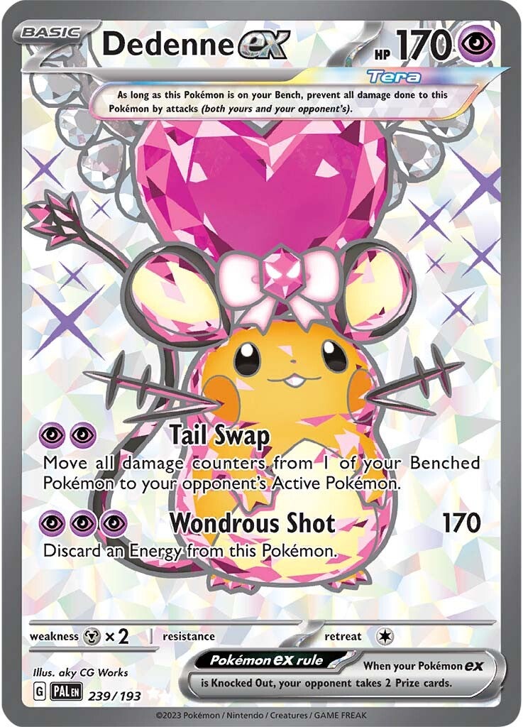 Dedenne ex (239/193) [Scarlet & Violet: Paldea Evolved] | Cracking-Singles